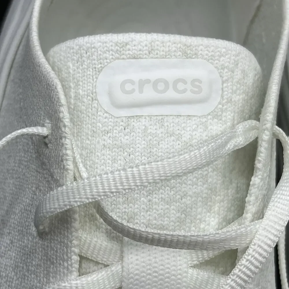 Crocs Echo Surge Shoes Men's 15 Moonlight Stretch Knit/LiteRide 210079-1OR NWT